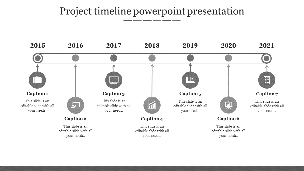 Free - Best Project Timeline PowerPoint Presentation